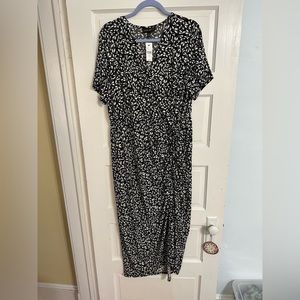 Lane Bryant Ruched Maxi Dress - NWT